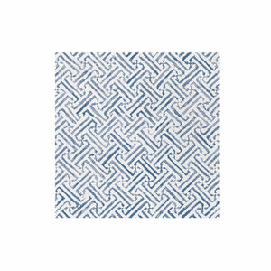 Papersoft Napkins Greek Key Blue Dinner Napkins (Pack of 20)