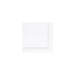 Papersoft Napkins Linea Green Cocktail Napkins (Pack of 20)