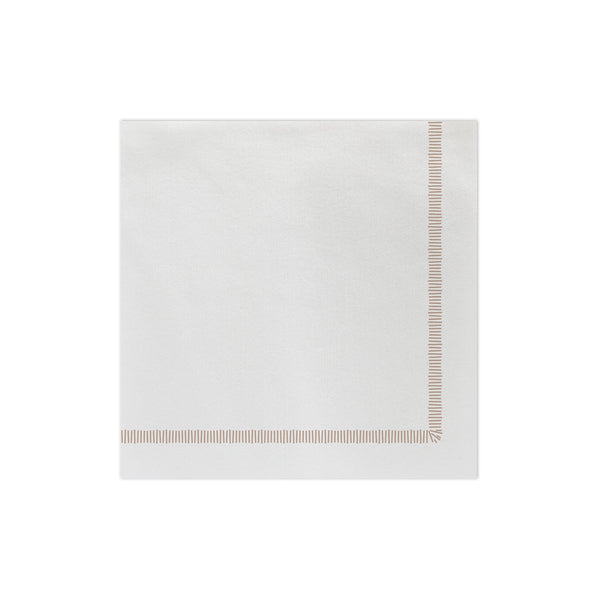 Papersoft Napkins Fringe Linen Dinner Napkins (Pack of 50)