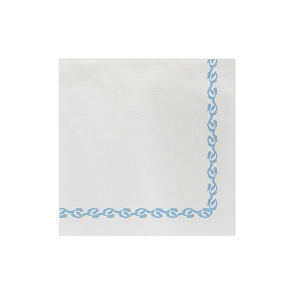 Papersoft Napkins Florentine Light Blue Dinner Napkins (Pack of 50)