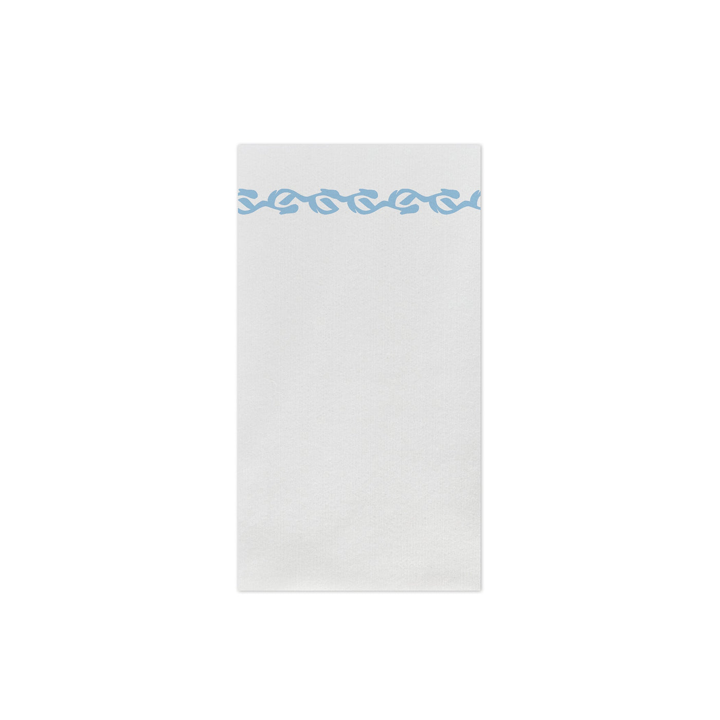 Papersoft Napkins Florentine Light Blue Guest Towels (Pack of 50)