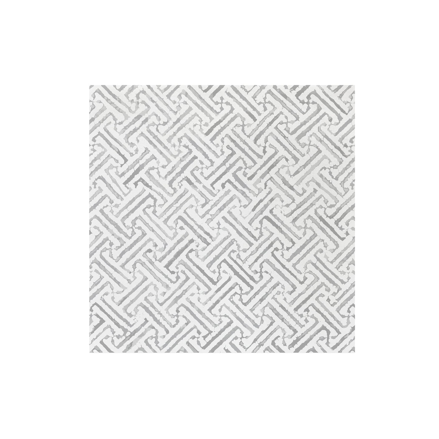 Papersoft Napkins Greek Key Light Gray Dinner Napkins (Pack of 20)