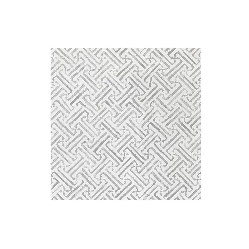 Papersoft Napkins Greek Key Light Gray Dinner Napkins (Pack of 20)