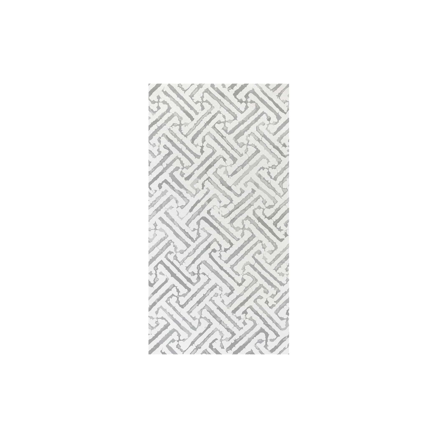 Papersoft Napkins Greek Key Light Gray Guest Towels (Pack of 20)