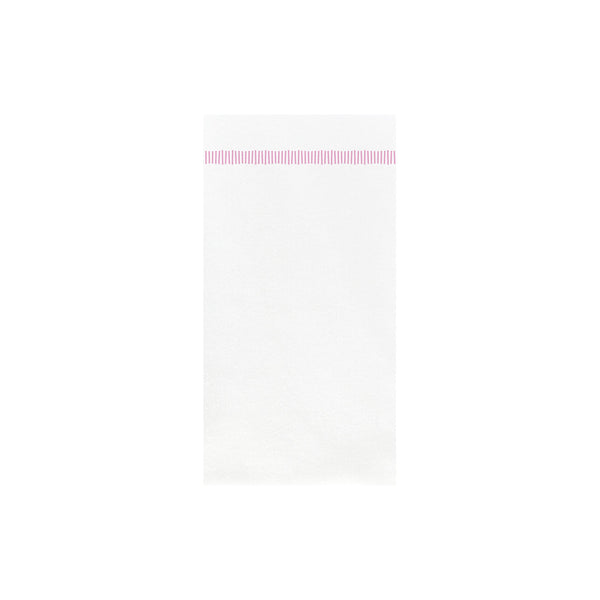 Papersoft Napkins Fringe Pink Guest Towels (Pack of 20)