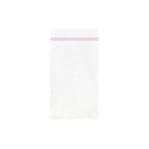 Papersoft Napkins Fringe Pink Guest Towels (Pack of 20)