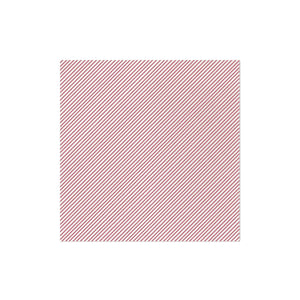 Papersoft Napkins Red Seersucker Stripe Dinner Napkins (Pack of 50)