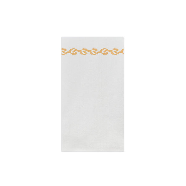 Papersoft Napkins Florentine Yellow Guest Towels (Pack of 50)