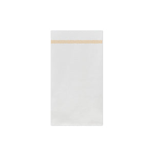 Papersoft Napkins Fringe Yellow Guest Towels (Pack of 50)