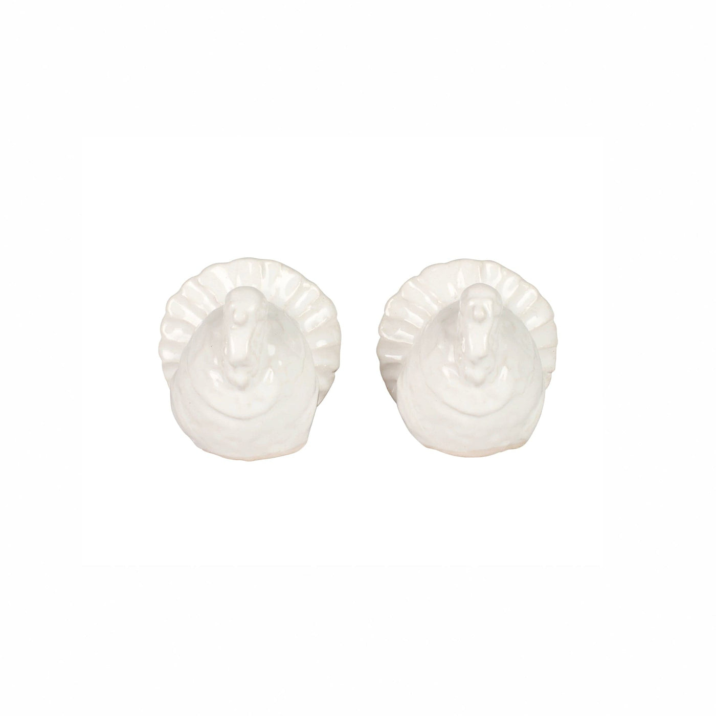 Pietra Tacchino Figural Salt and Pepper