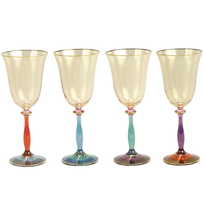 Regalia Deco Assorted Wine Glasses - Set of 4