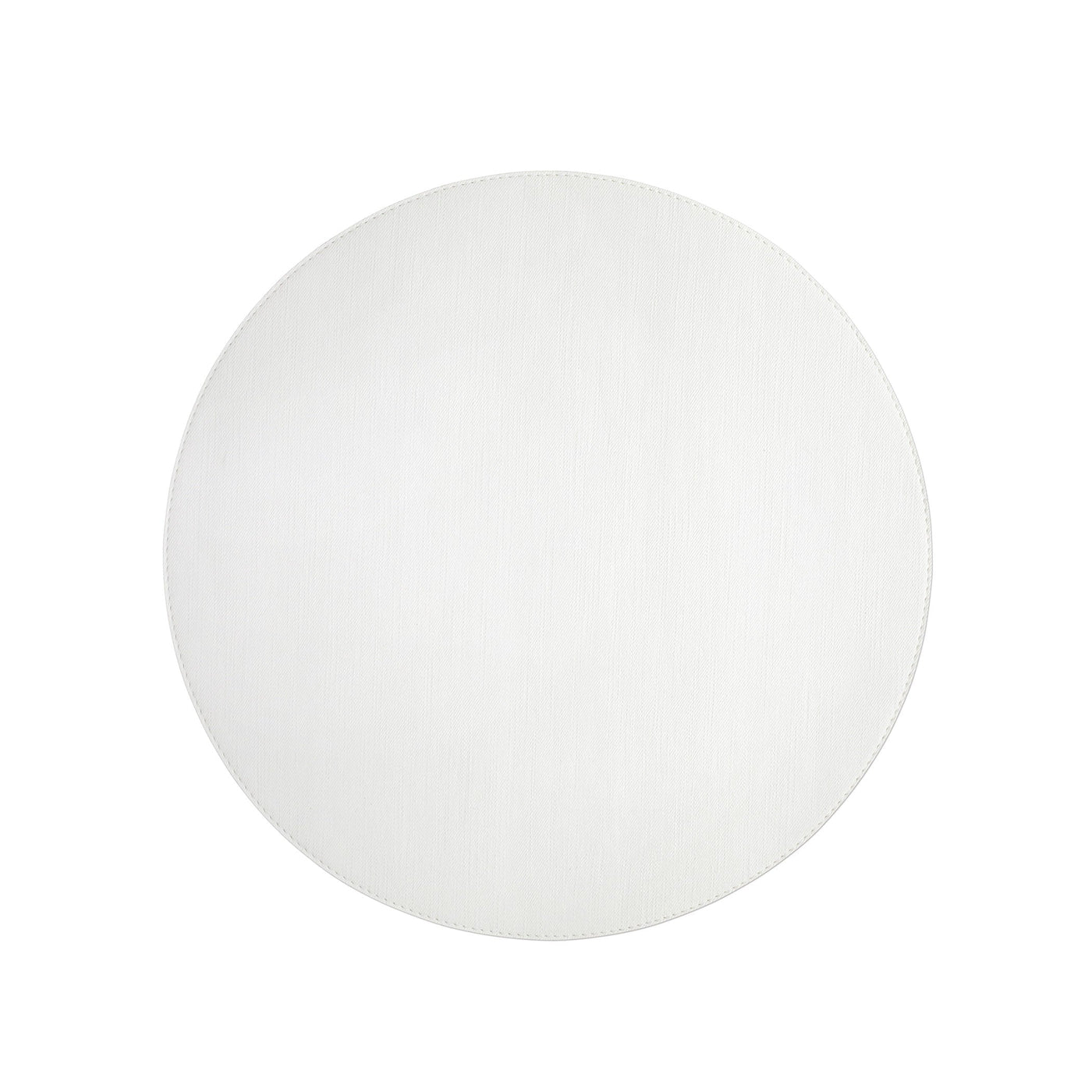 Reversible Placemats Cream/White Round Placemat