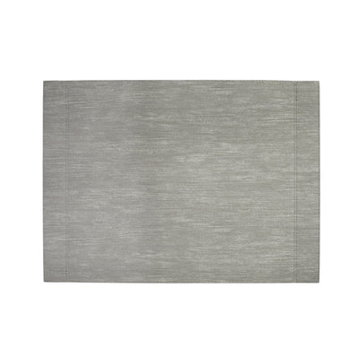 Reversible Placemats White/Gray Edged Rectangular Placemat