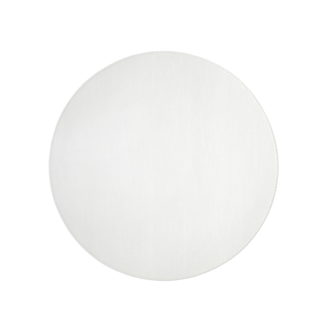 Reversible Placemats White Round Placemat