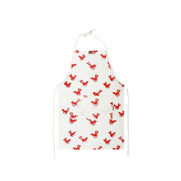 Siciliano Linens Red Bird Children’s Apron