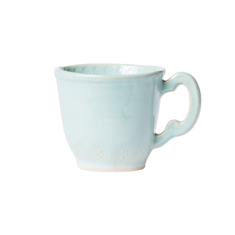 Incanto Stone Aqua Lace Mug