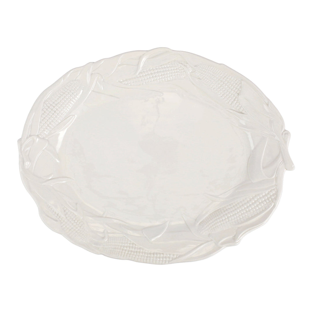 Cornfield White Oval Platter