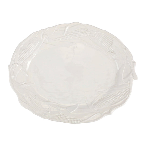 Cornfield White Oval Platter