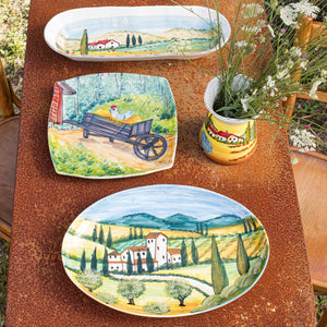 Terra Toscana Square Platter