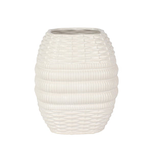 Tessere Basketweave Large Vase