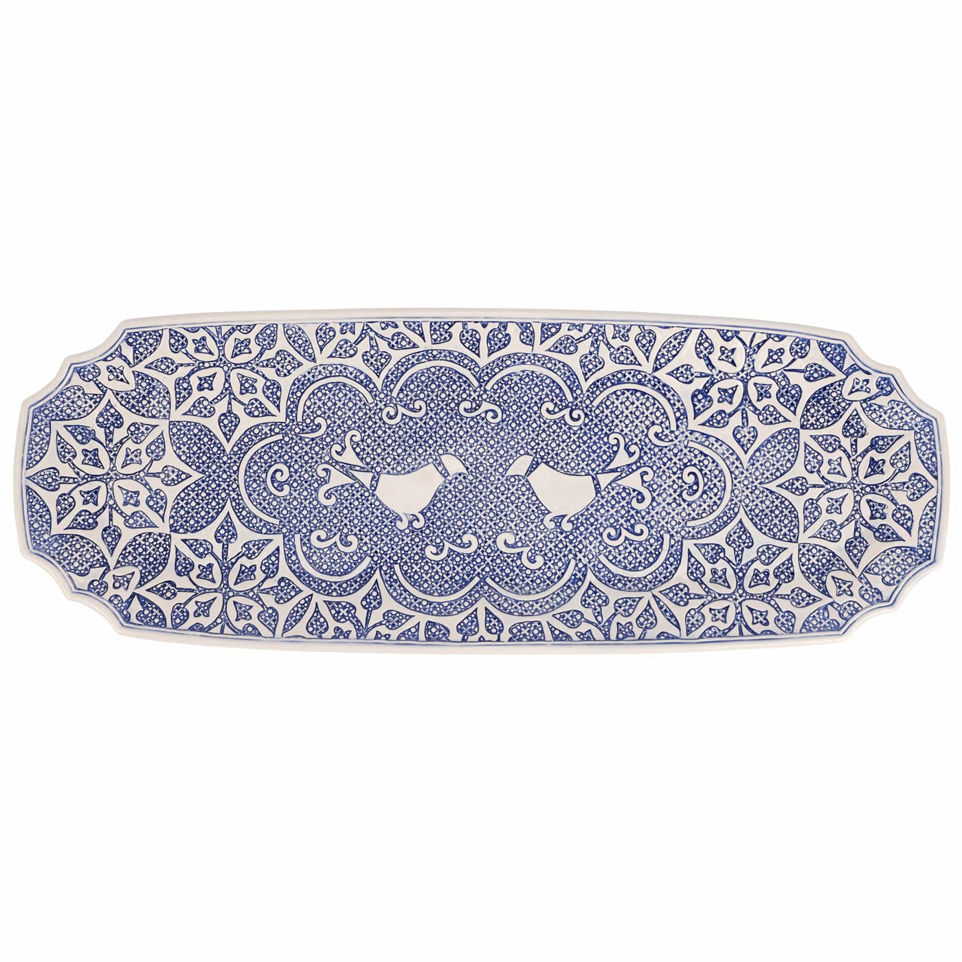 Uccello Blu Long Oval Platter