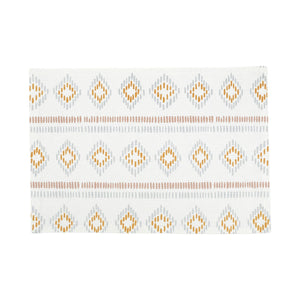 Bohemian Linens Beige/Gray Reversible Placemats - Set of 4