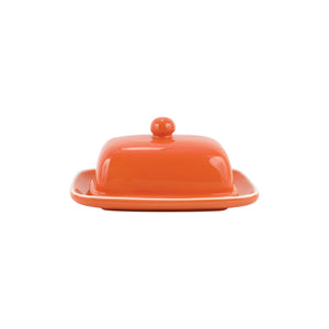 Chroma Coral Butter Dish