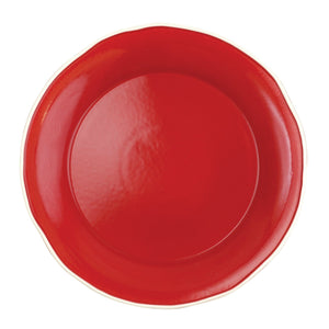 Chroma Red Round Platter