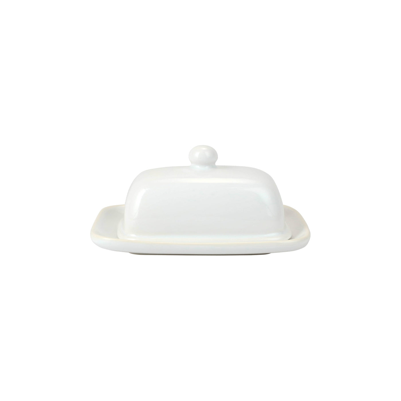 Chroma White Butter Dish