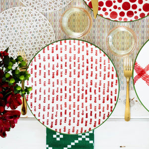 Mistletoe Arrow Dinner Plate