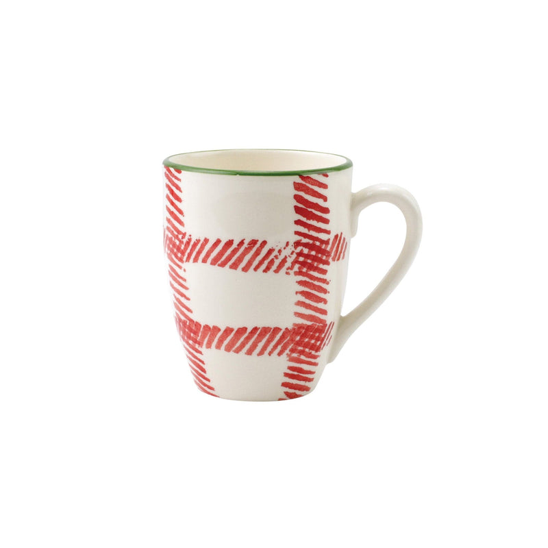 Mistletoe Plaid Mug