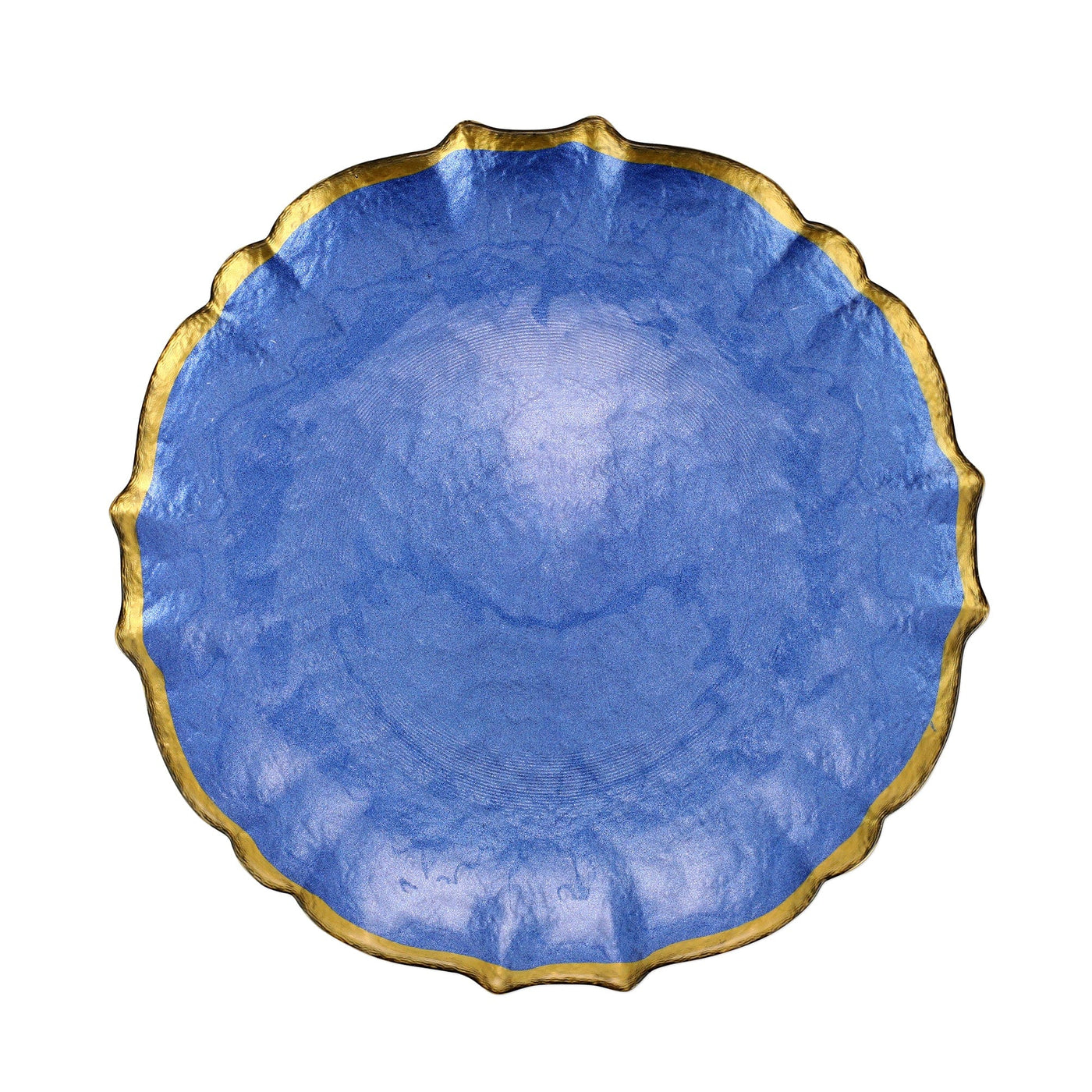 Baroque Glass Dinner Plate