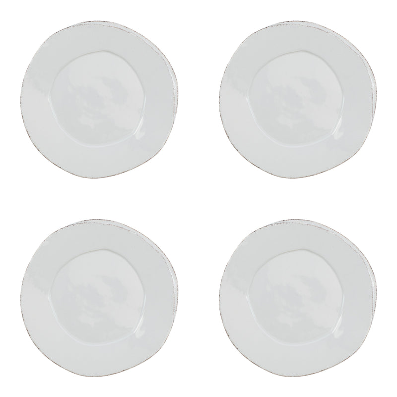 Lastra Light Gray European Dinner Plate - Set of 4