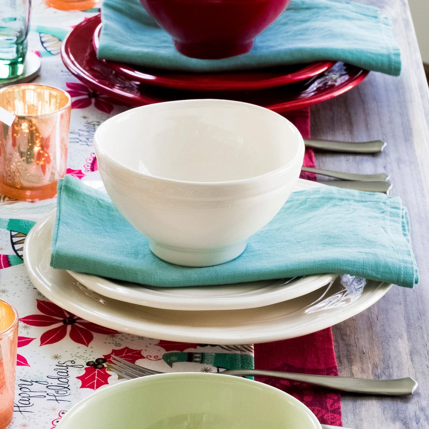 Fresh Linen Cereal Bowl