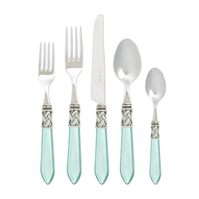 Aladdin Antique Aqua Five-piece Place Setting by VIETRI