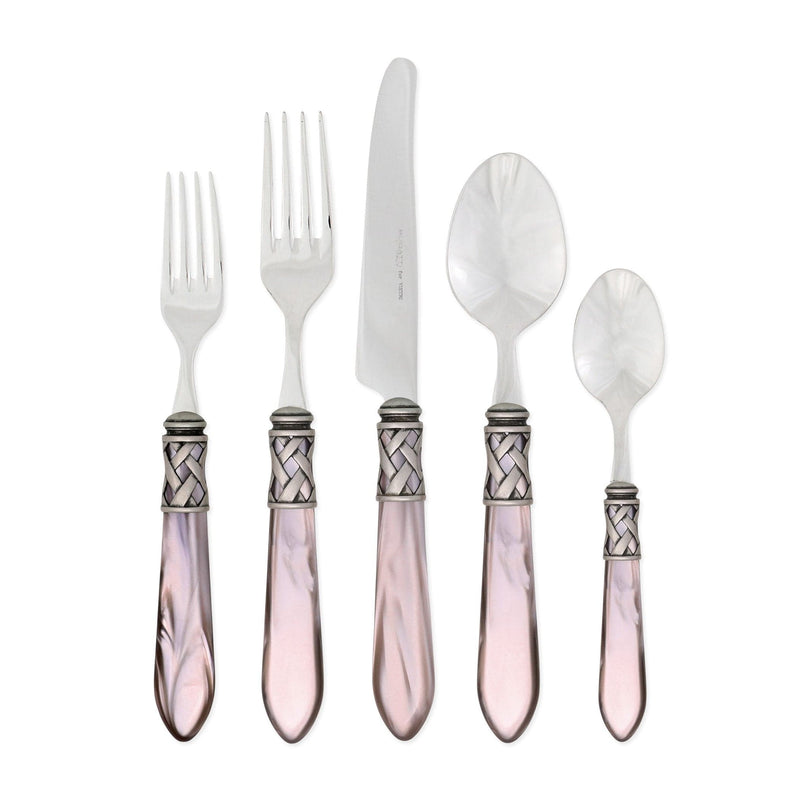 Aladdin Lilac Antique Five-piece Place Setting by VIETRI