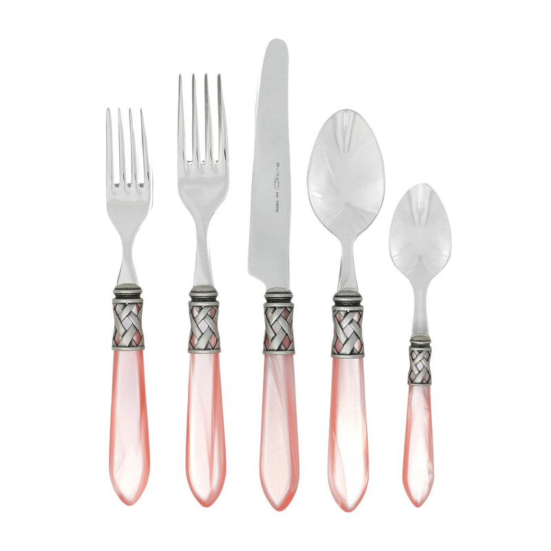 Aladdin Antique Light Pink Five-piece Place Setting by VIETRI