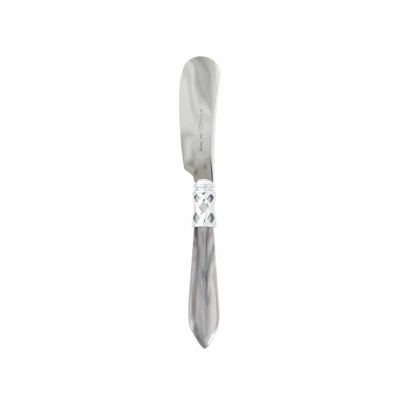 Aladdin Brilliant Light Gray Small Spreader by VIETRI