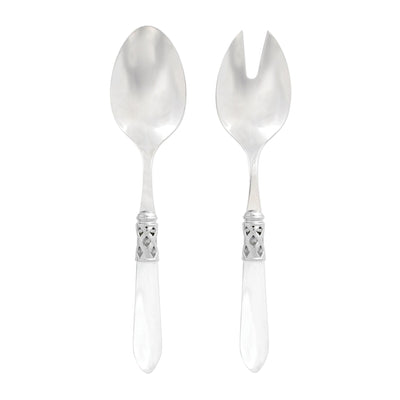 Aladdin Brilliant Clear Salad Server Set by VIETRI