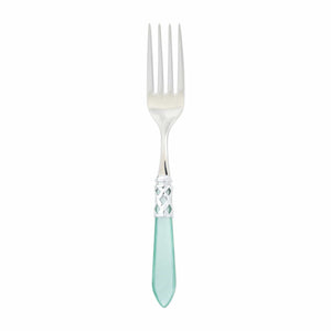 Aladdin Brilliant Aqua Serving Fork by VIETRI