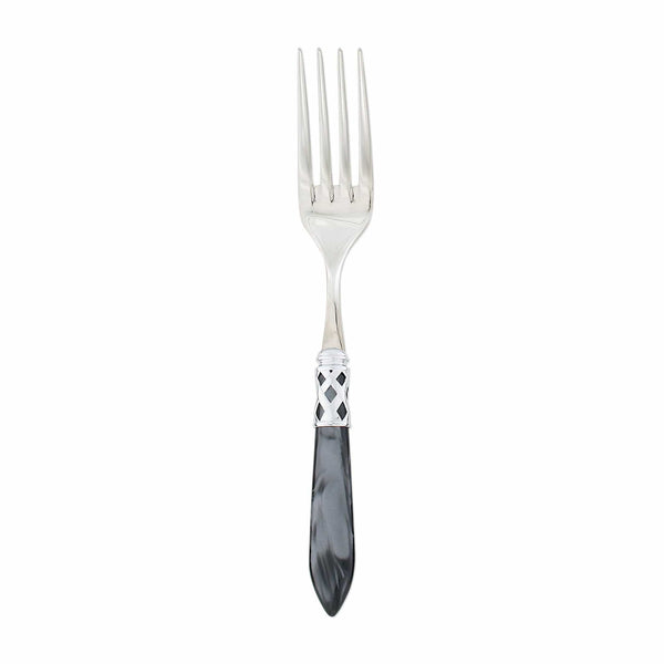 Aladdin Brilliant Charcoal Serving Fork by VIETRI