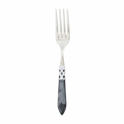 Aladdin Brilliant Charcoal Serving Fork by VIETRI