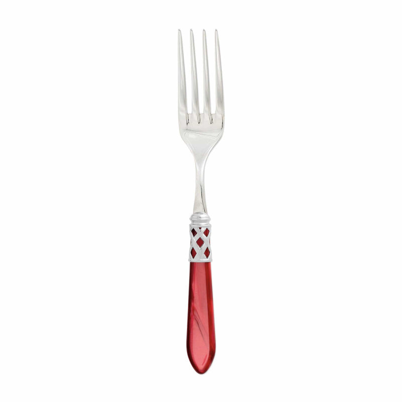 Aladdin Brilliant Red Serving Fork by VIETRI