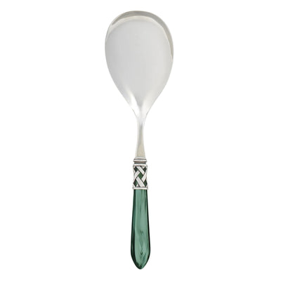 Aladdin Antique Green Serving Spoon by VIETRI