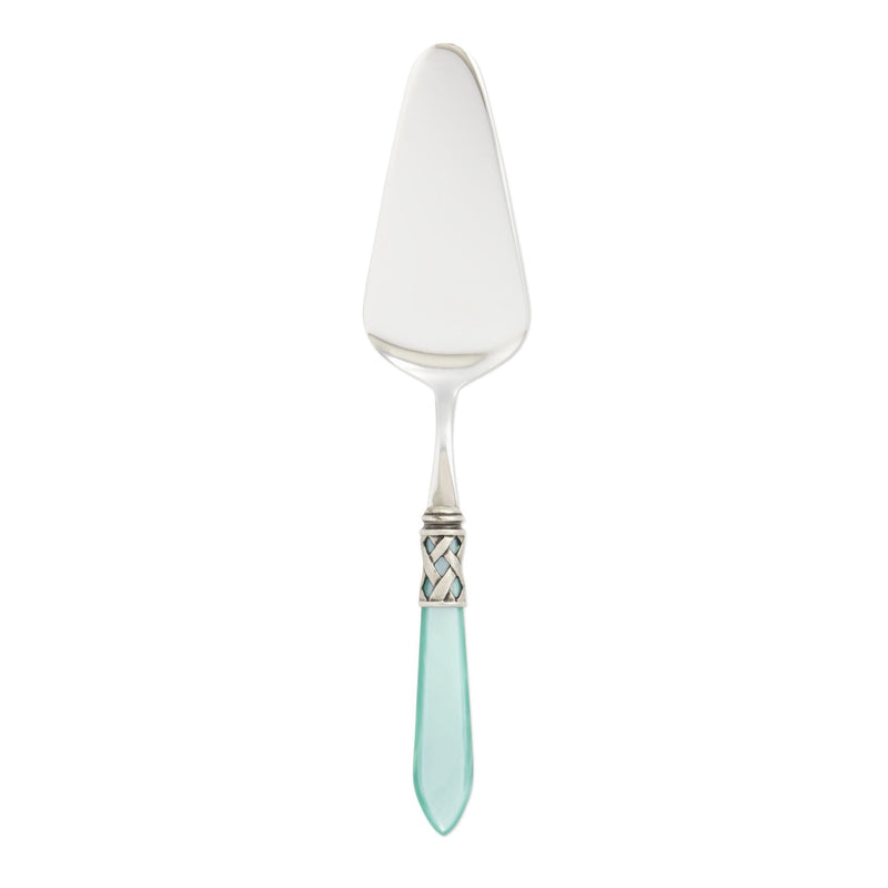 Aladdin Antique Aqua Pastry Server by VIETRI