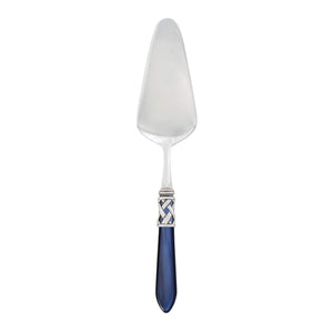 Aladdin Antique Blue Pastry Server by VIETRI