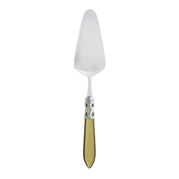 Aladdin Brilliant Chartreuse Pastry Server by VIETRI