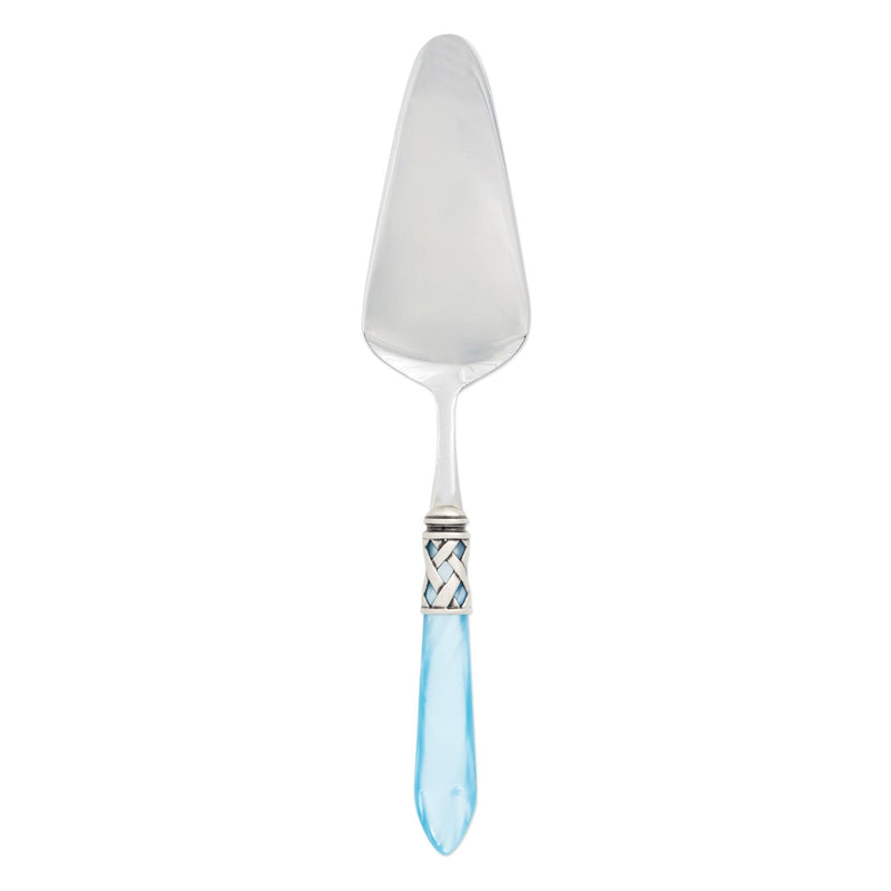 Aladdin Antique Light Blue Pastry Server by VIETRI