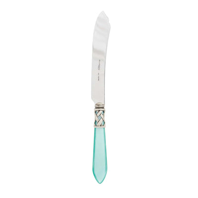 Aladdin Antique Aqua Cake Knife by VIETRI