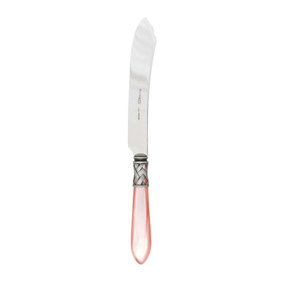 Aladdin Antique Light Pink Cake Knife by VIETRI